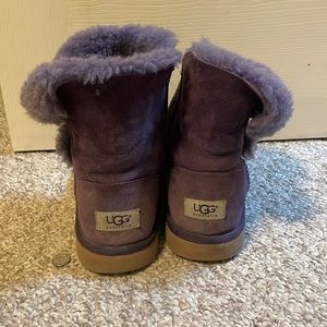 Dark plum purple girls Uggs.